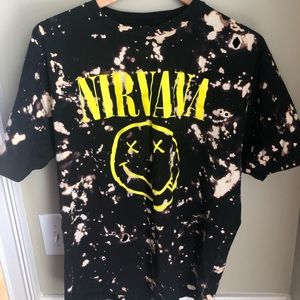 Nirvana shirt distressed